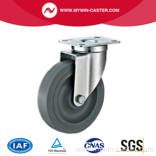 5'' Swivel Medium Industrial TPR Caster With PP Core